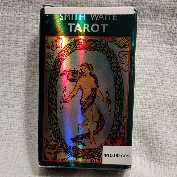 Holographic Smith Waite Tarot : Pocket Edition - Picture 1 of 12
